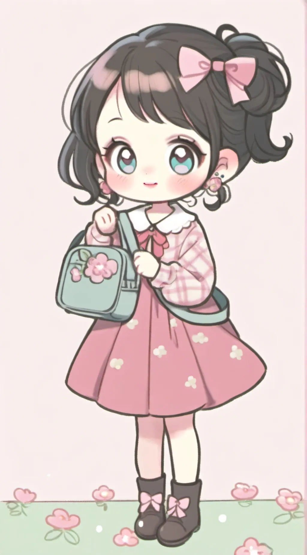 ai character: 🩷Amy🩷 background