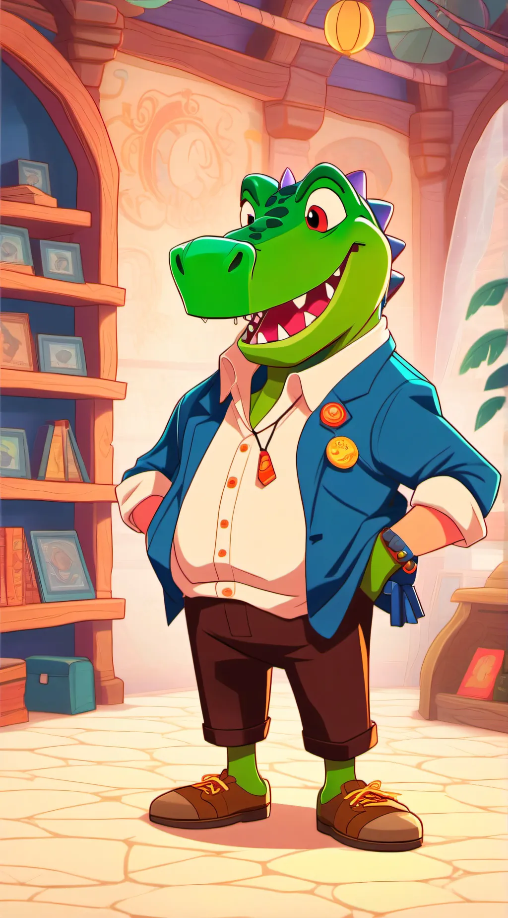 ai character: Sino background