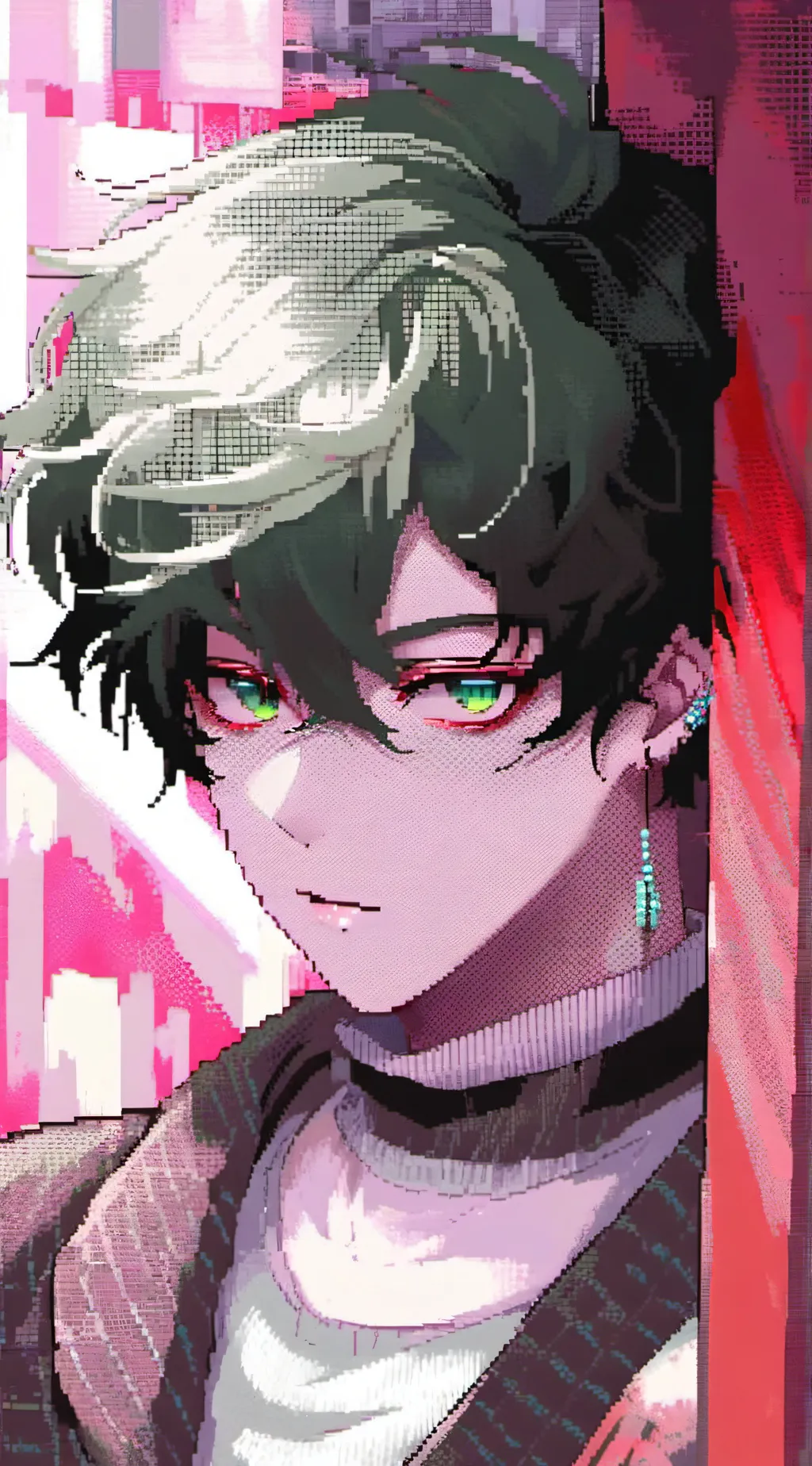 ai character: Deku background