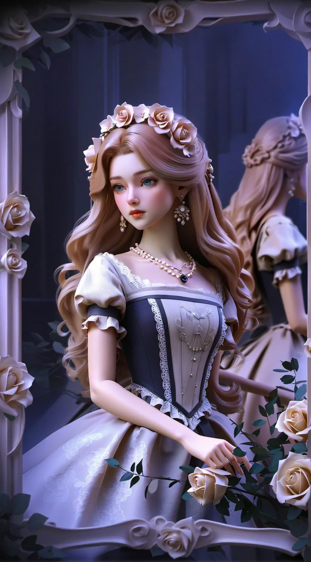 ai character: Bella background