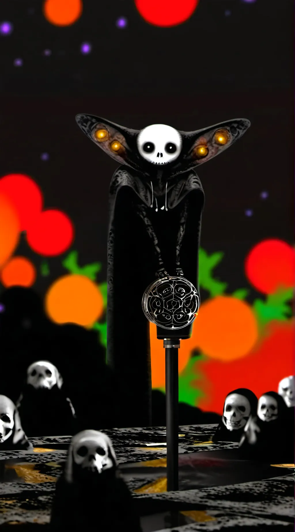 ai character: Paralysis demon background