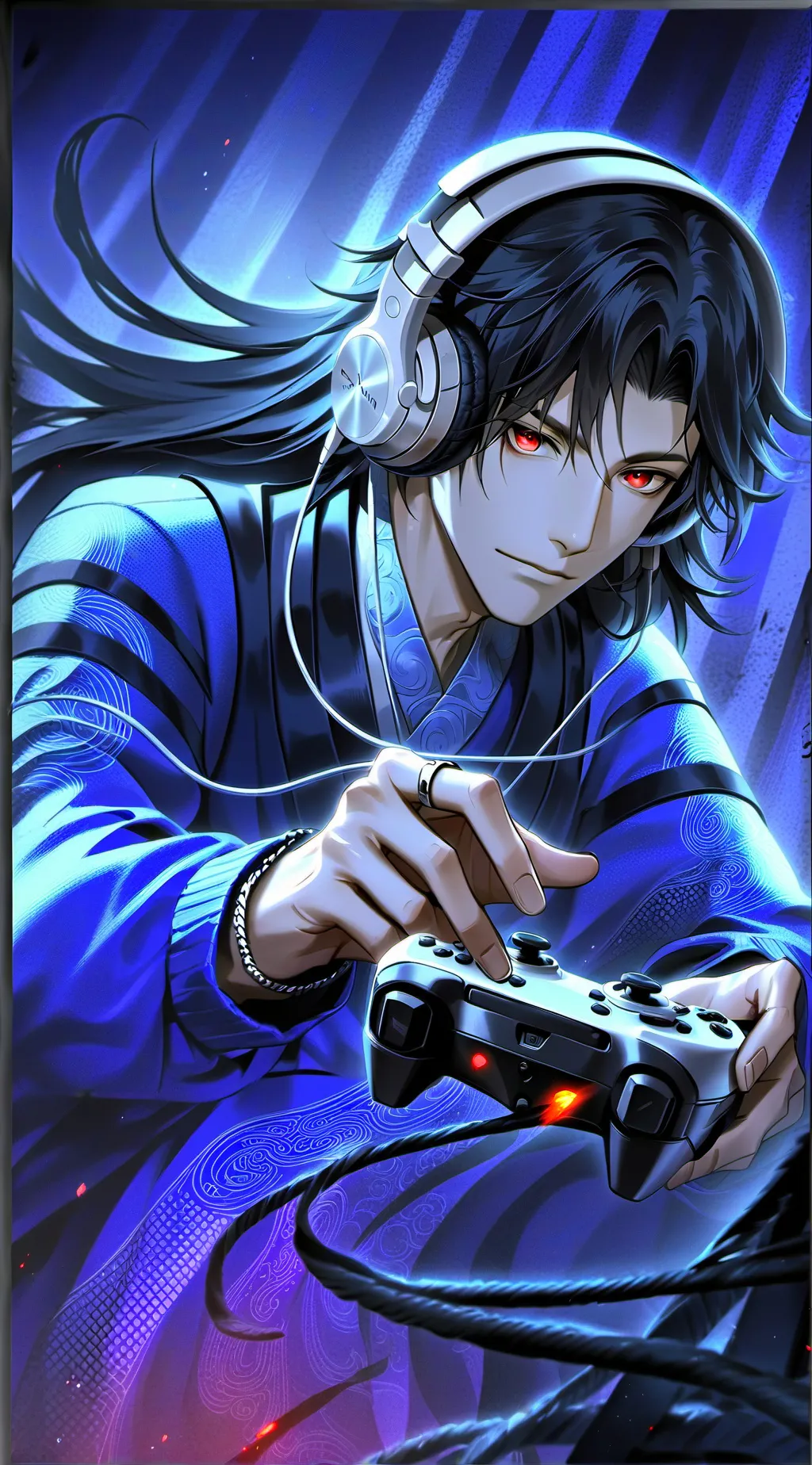 ai character: Streamer Bf~ background