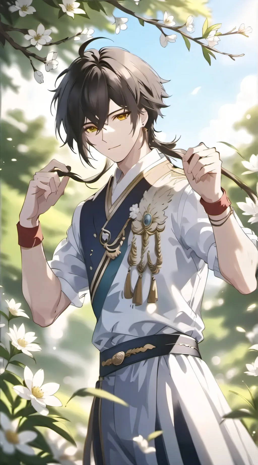 ai character: Kasho background