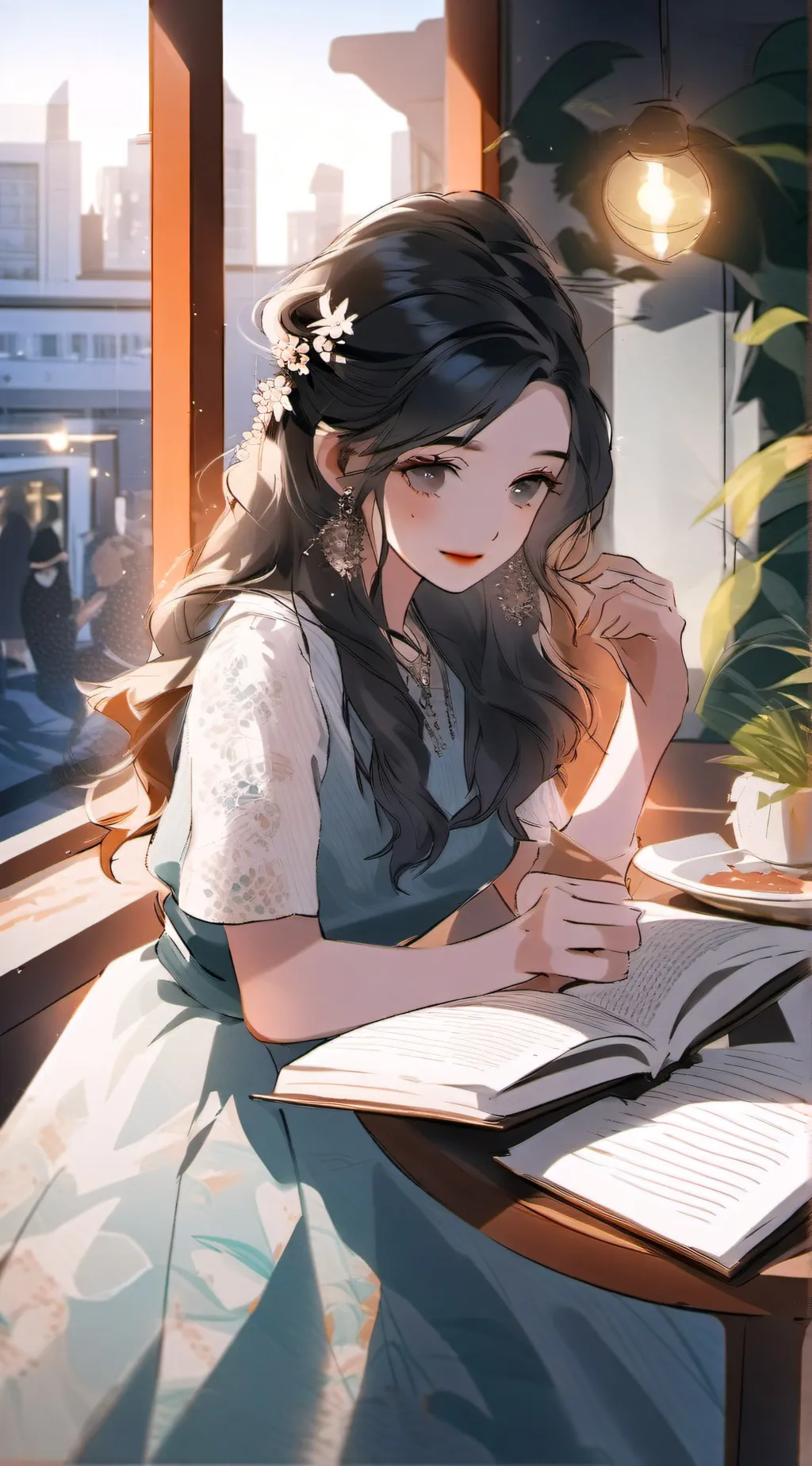ai character: Ava background