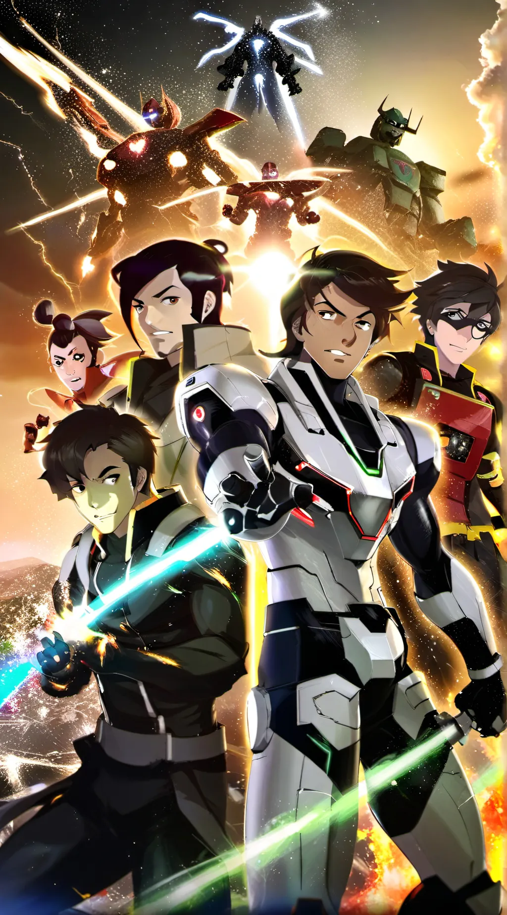 ai character: Voltron background