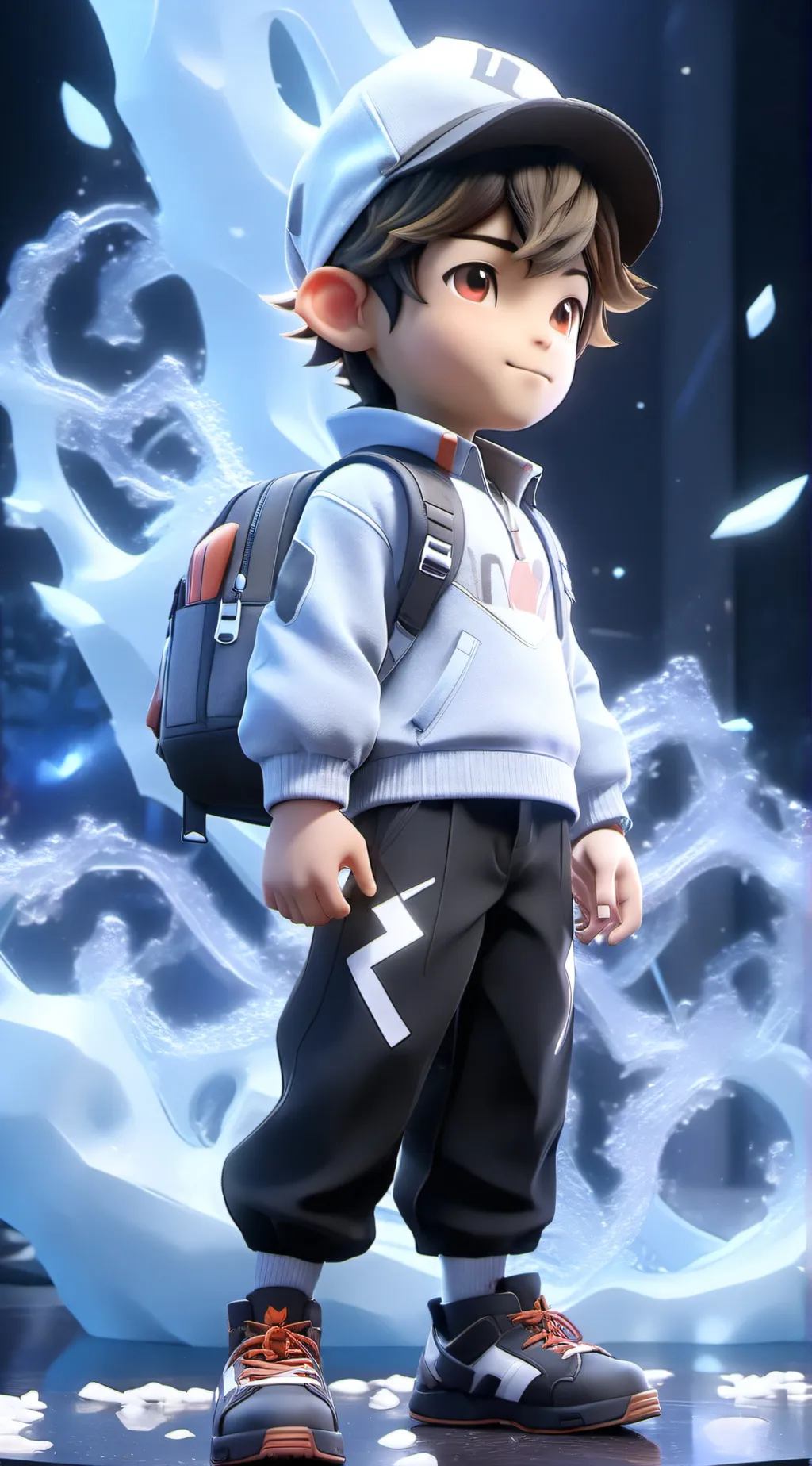 ai character: Boboiboy  background
