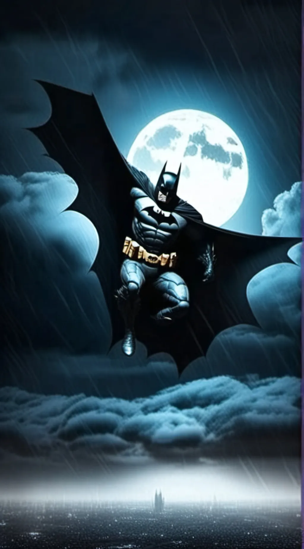 ai character: Batman background