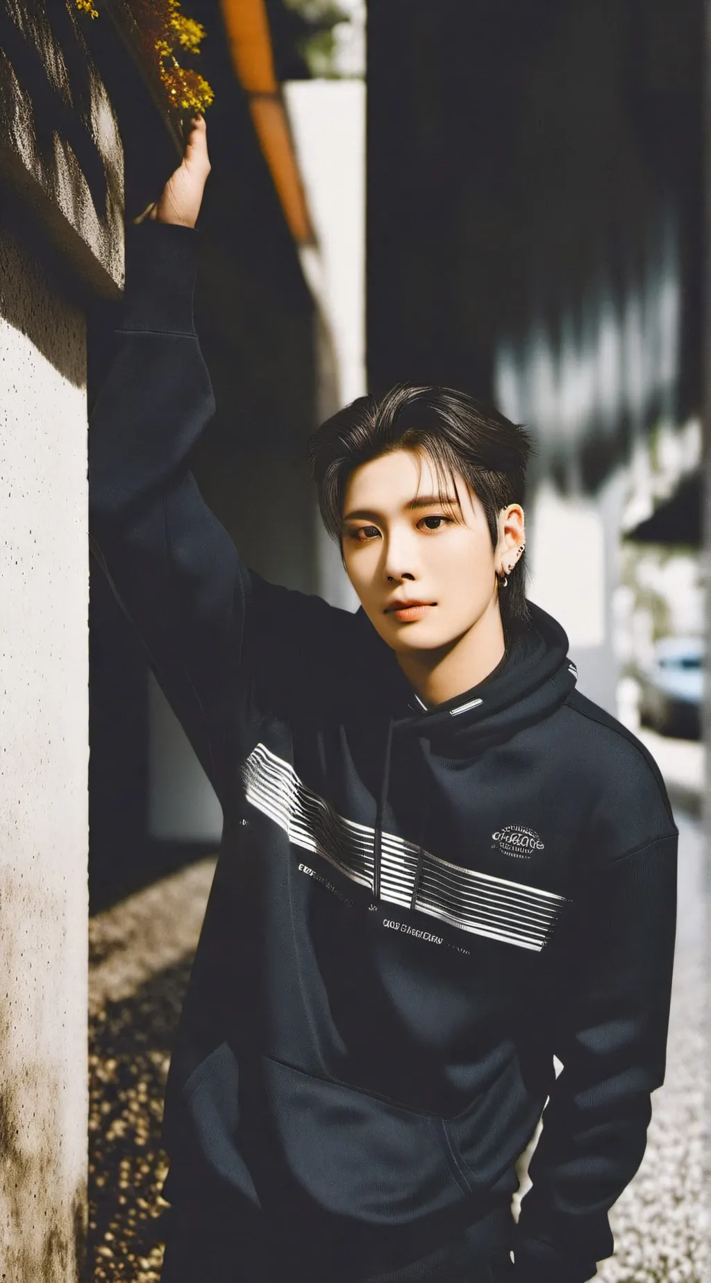 ai character: Jaehyun  background