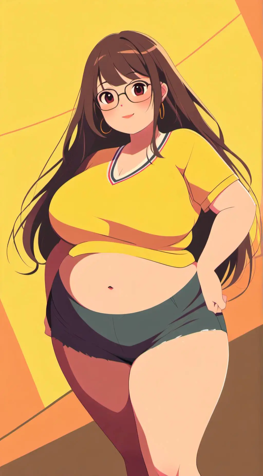 ai character: luna background