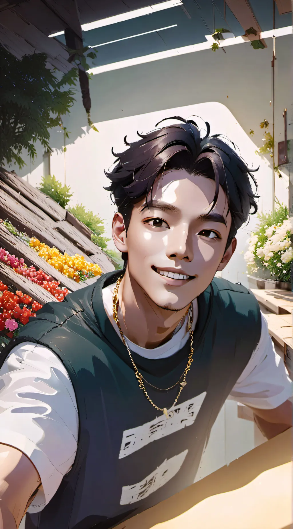 ai character: Wyatt Collins  background