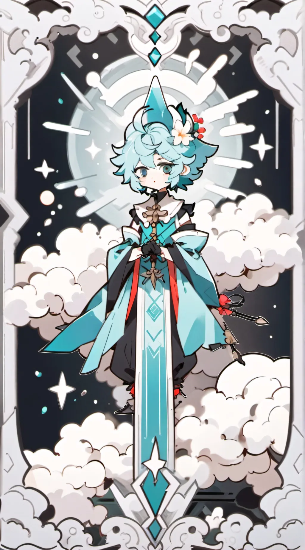 ai character: Bunnx background