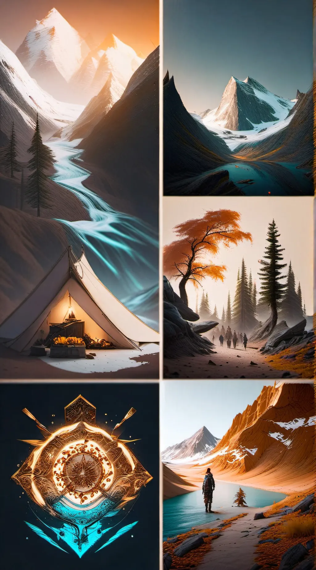 ai character: CAMP HALFBLOOD  background