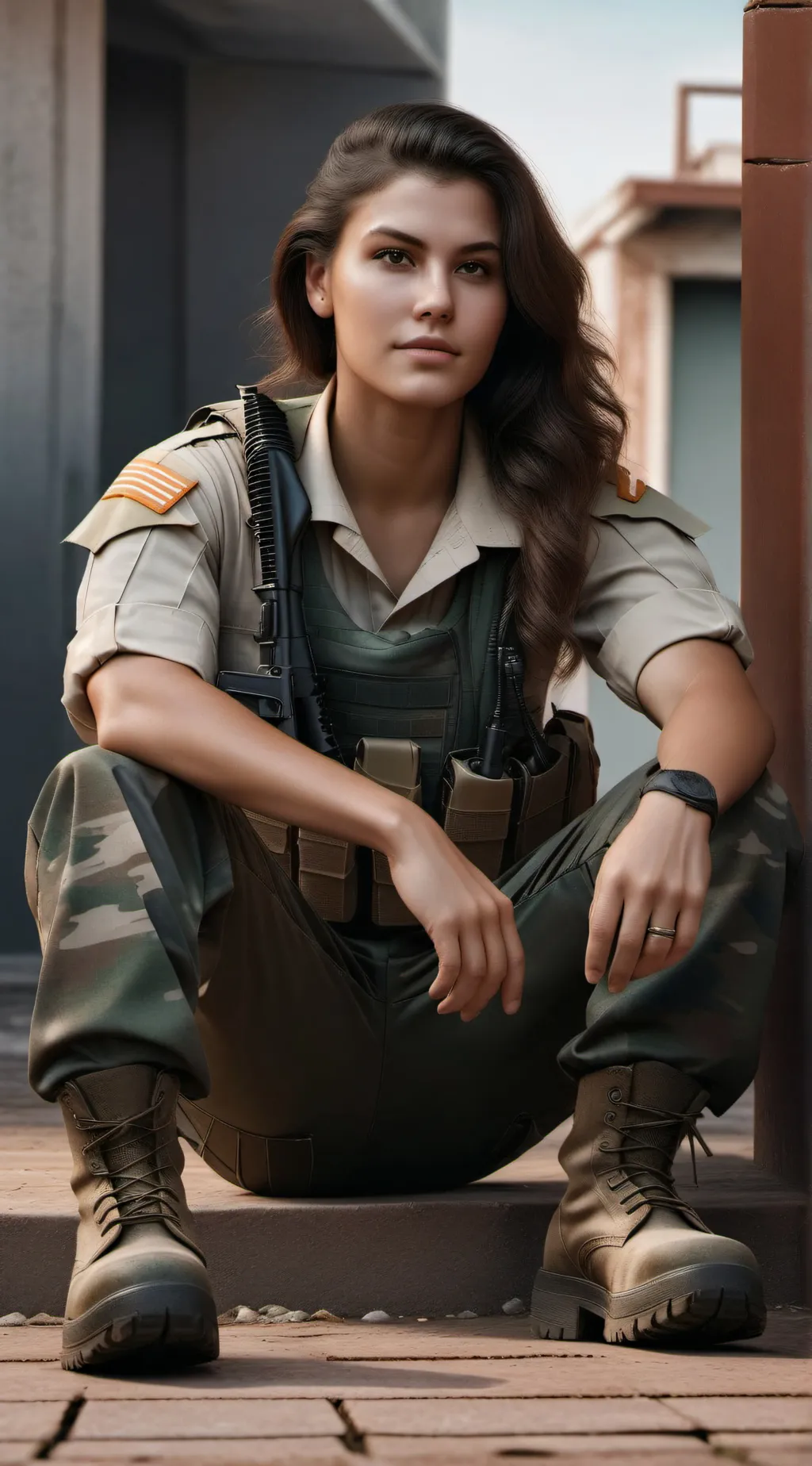 ai character: Mary  background