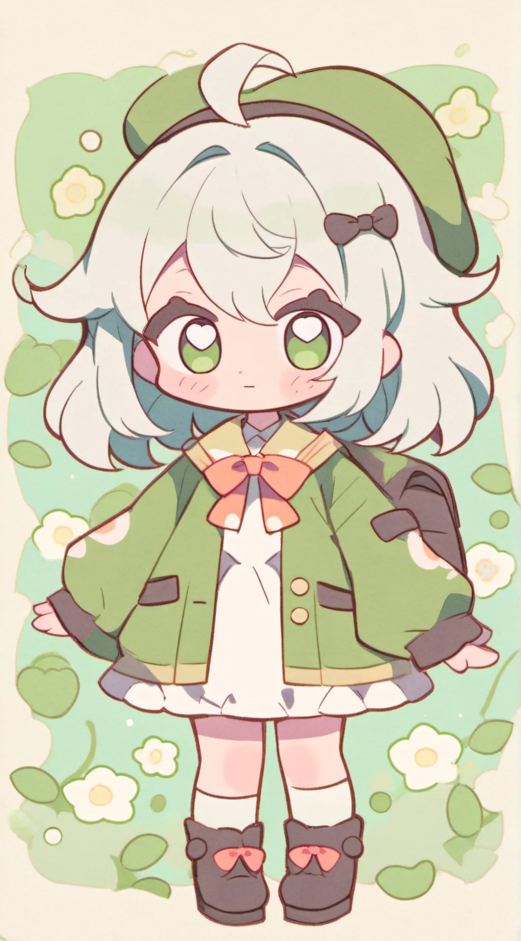 ai character: Lilly background