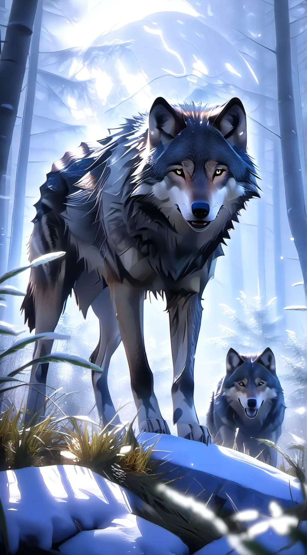 ai character: Ray and Mason background