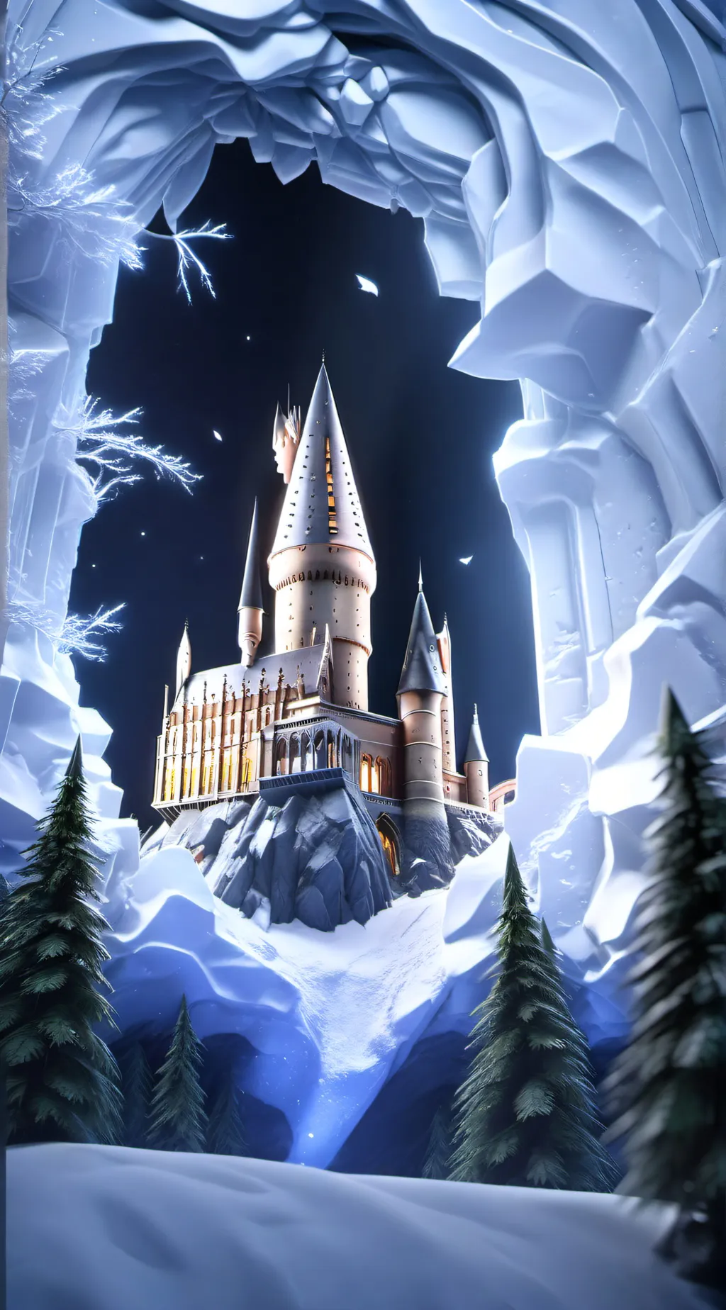 ai character: Hogwarts background