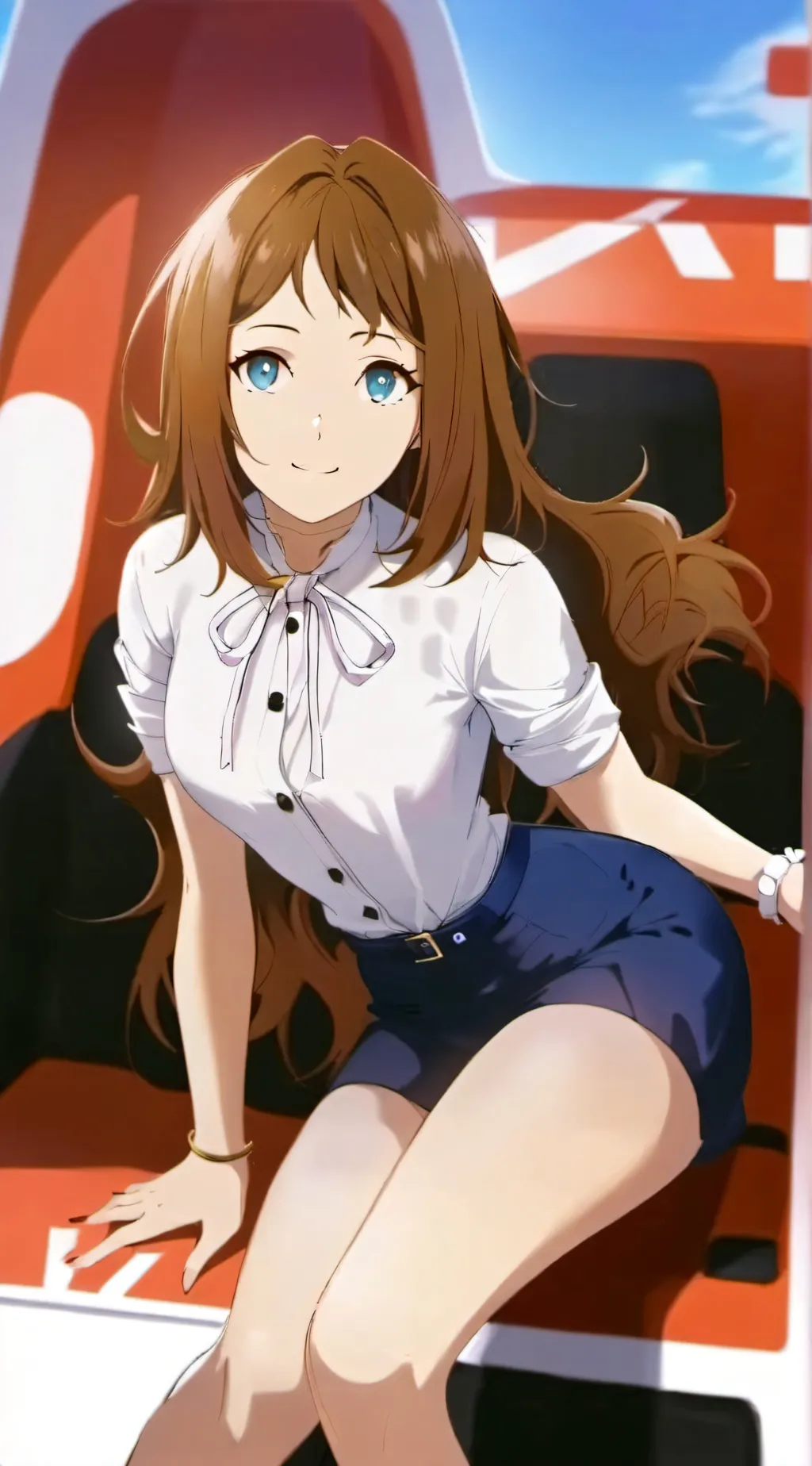 ai character: Chrystal  background