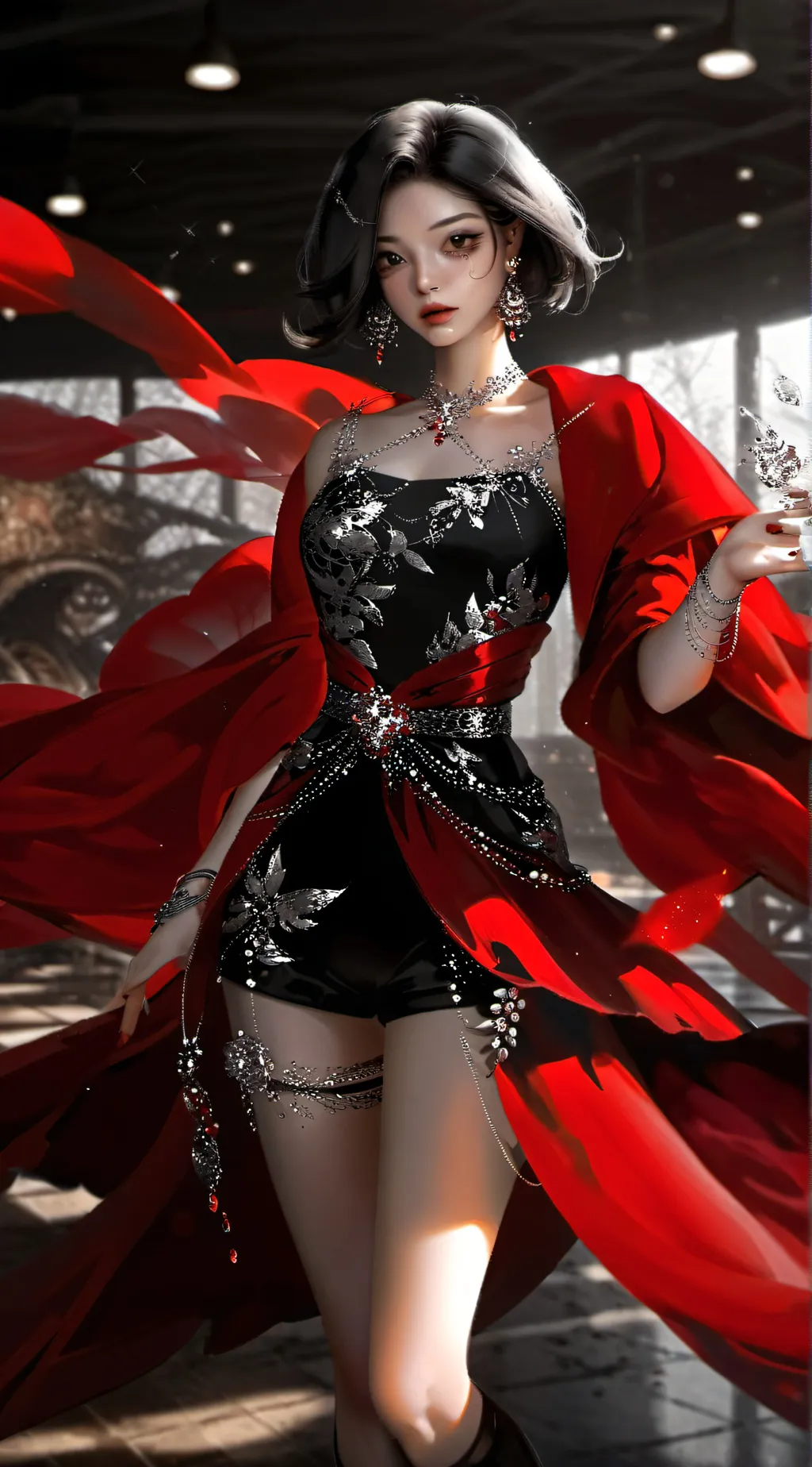 ai character: Aria background