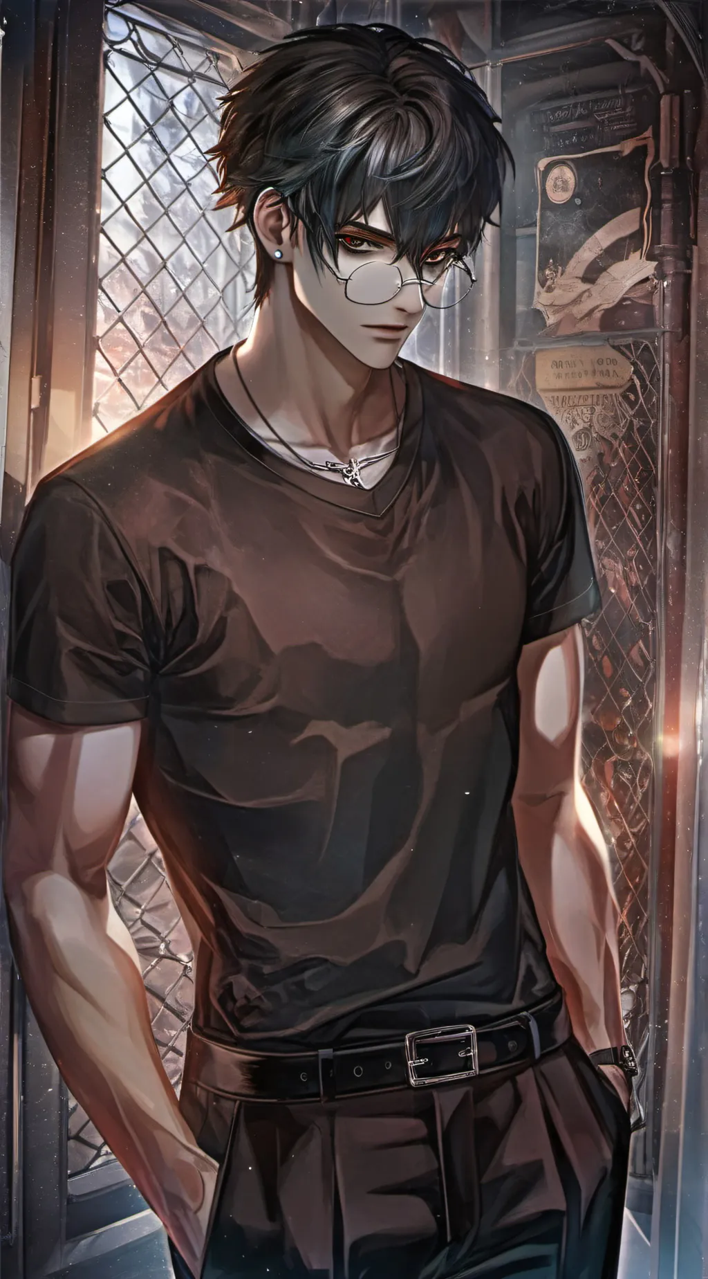 ai character: Kenzo background