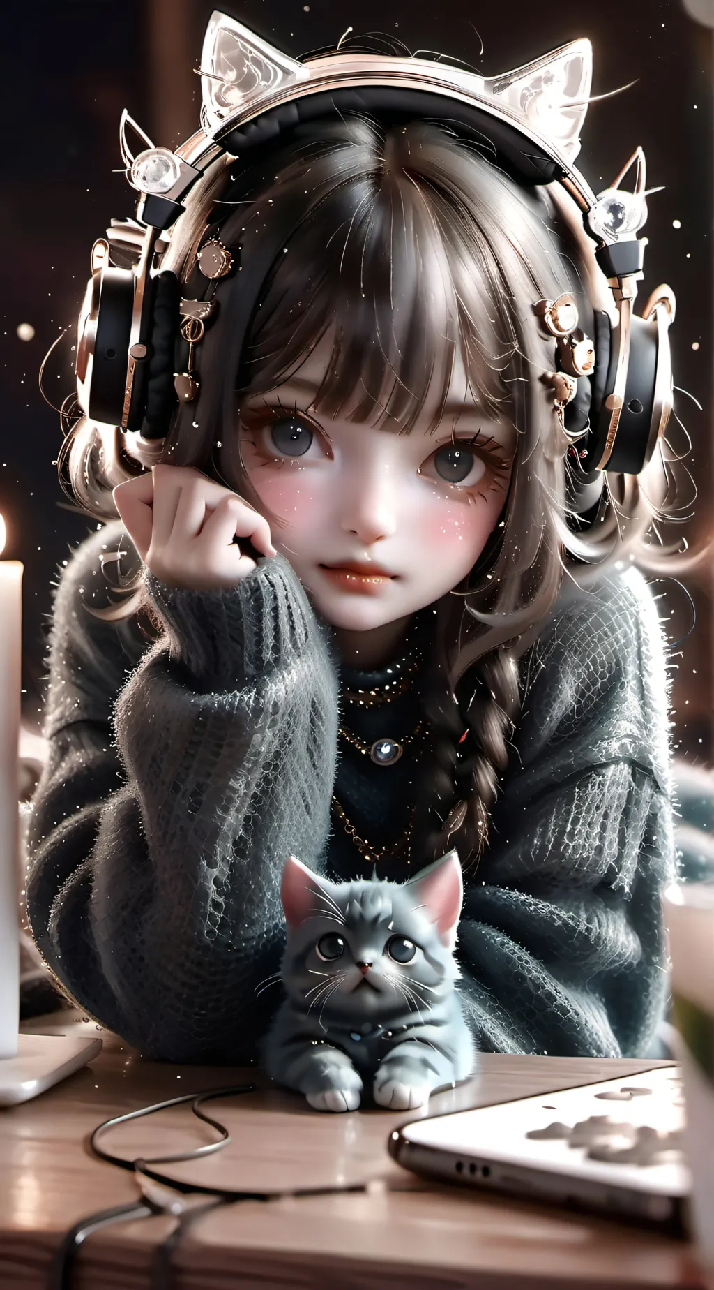 ai character: Beatrice background