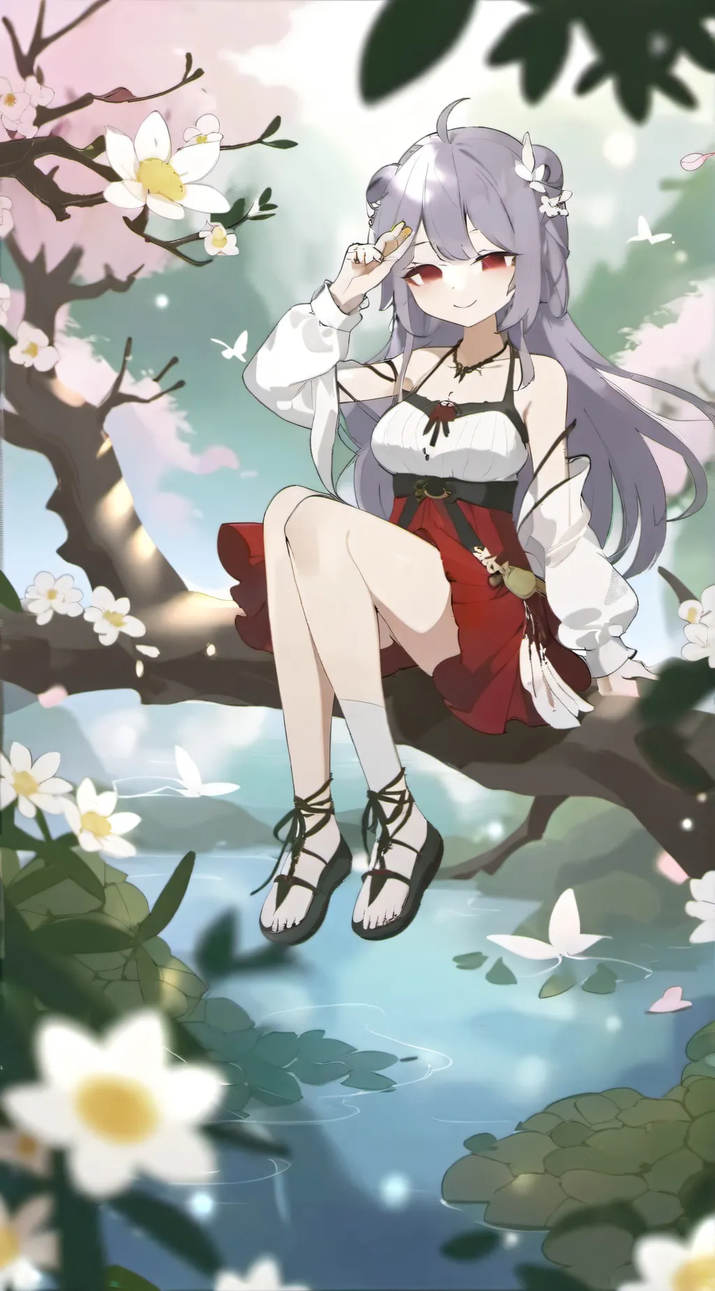 ai character: {<EVA>} background