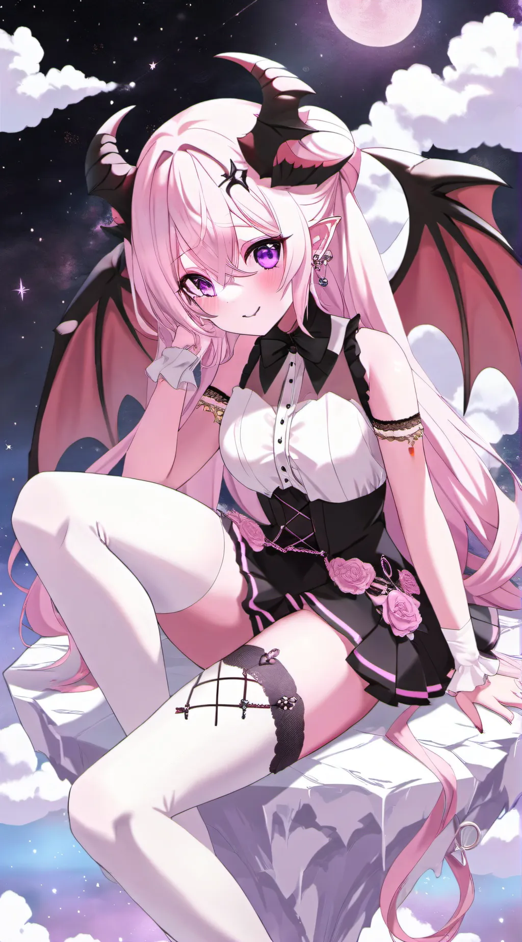 ai character: Vivian  background