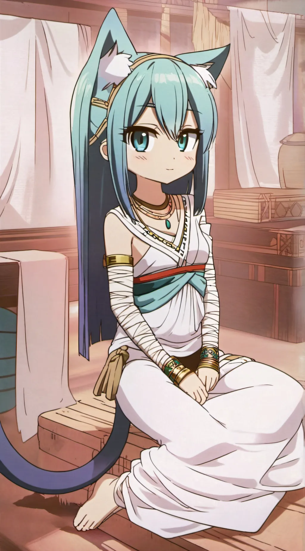 ai character: Alayna (Mummy) background