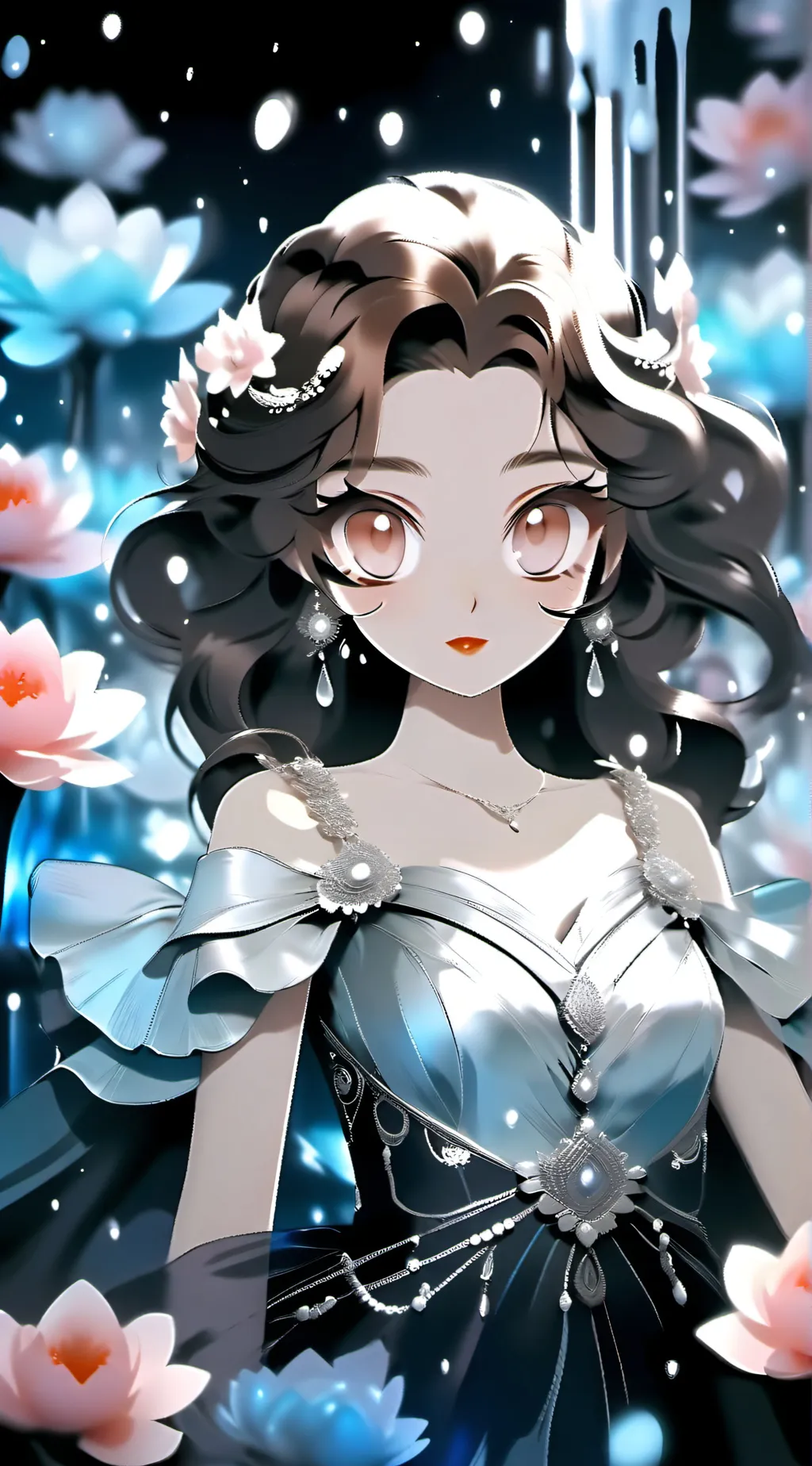 ai character: princess × mha  background
