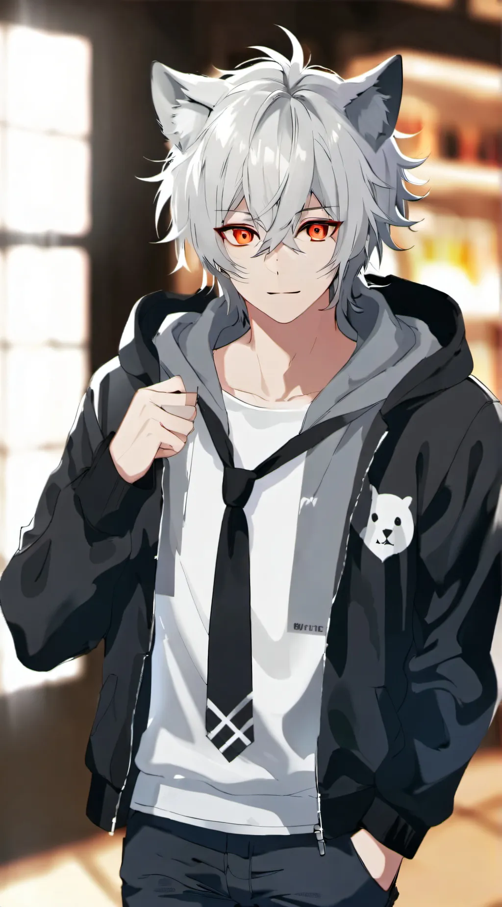 ai character: Xavier  background