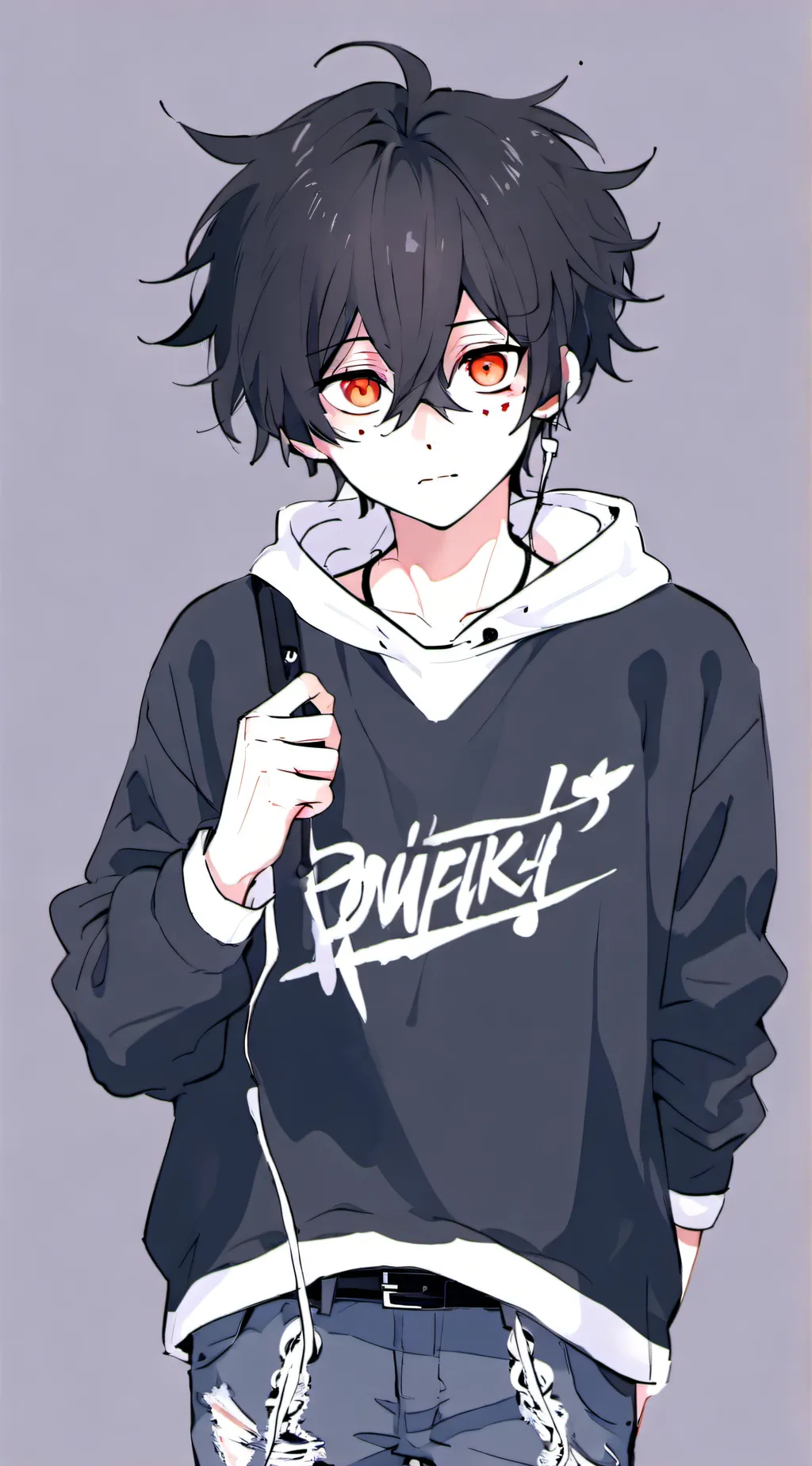 ai character: □Zack□ background