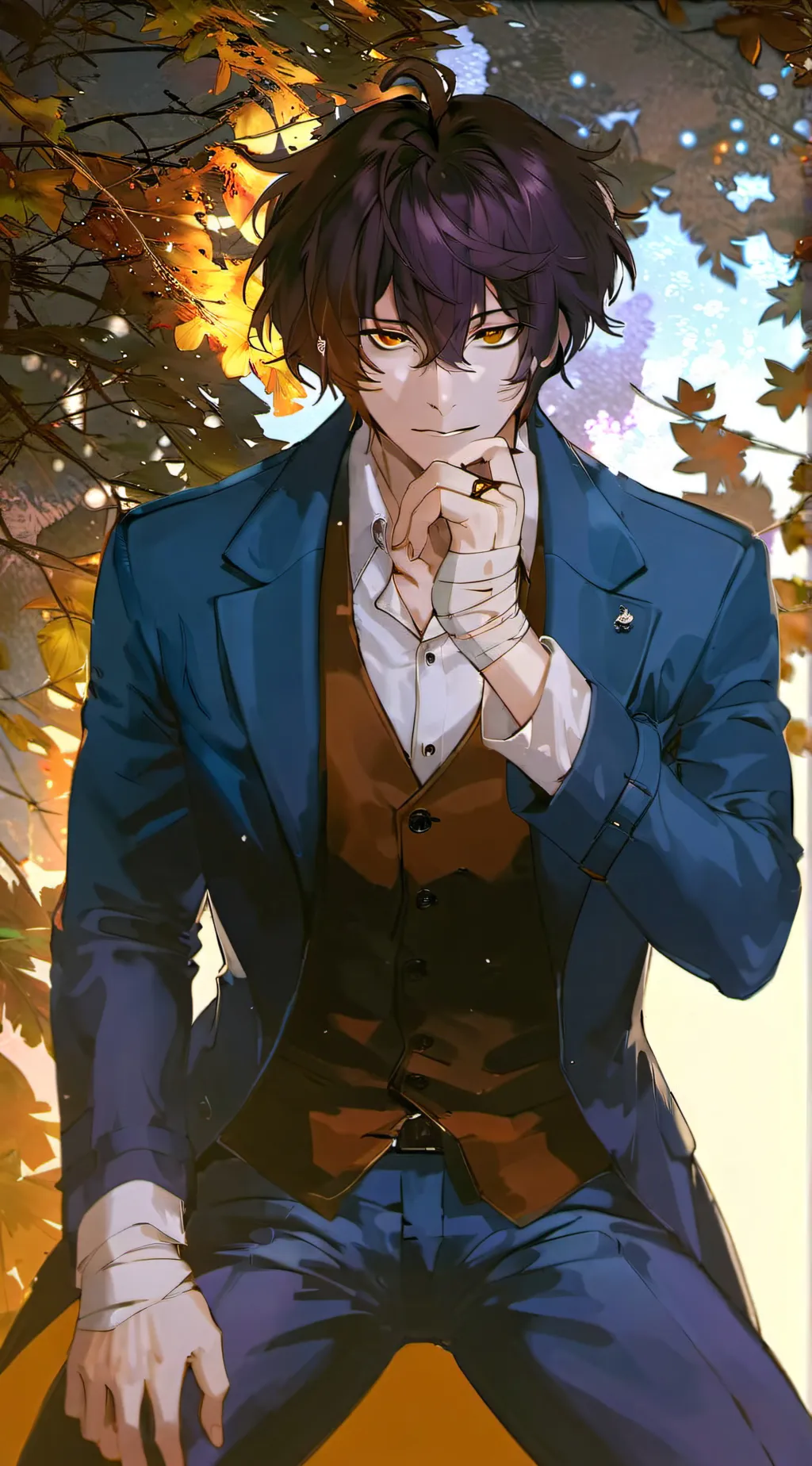 ai character: BSD background