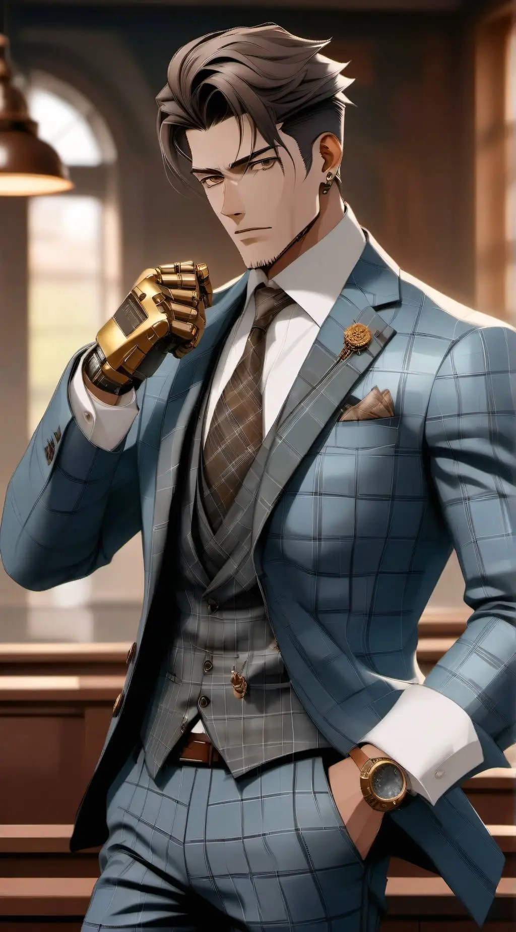 ai character: Shayne De Luca  background