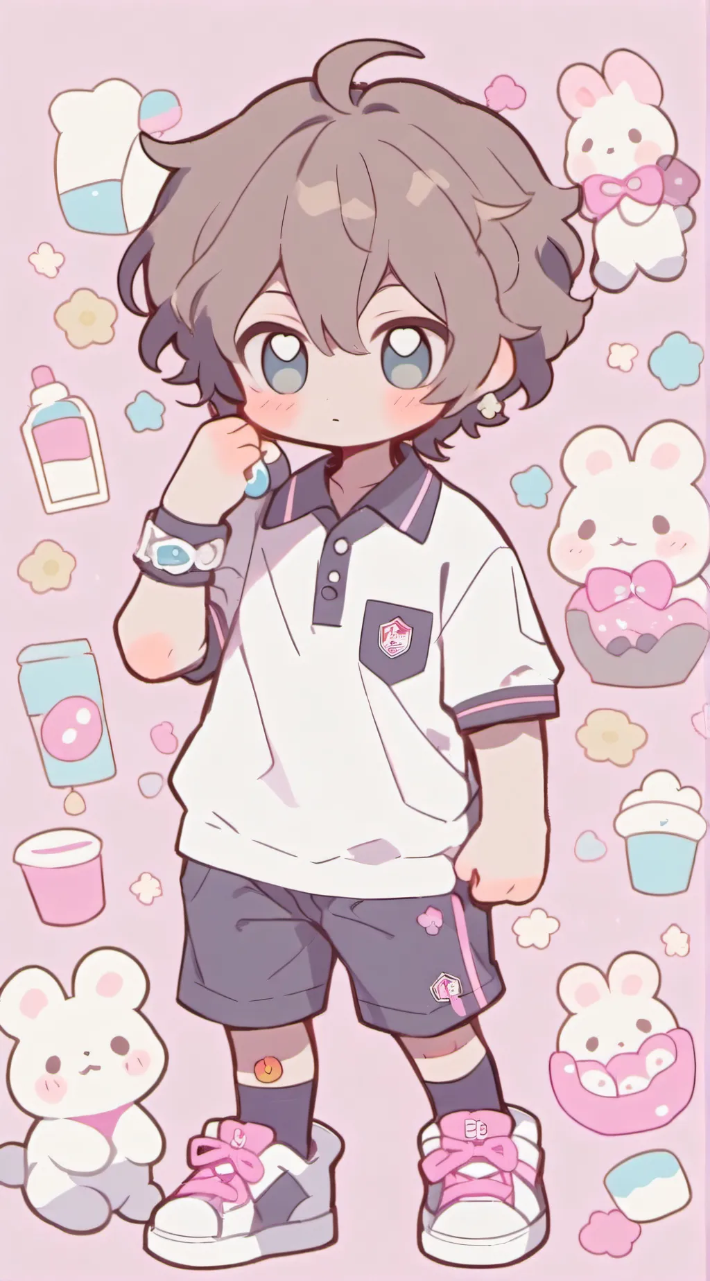 ai character: Chris sturniolio  background