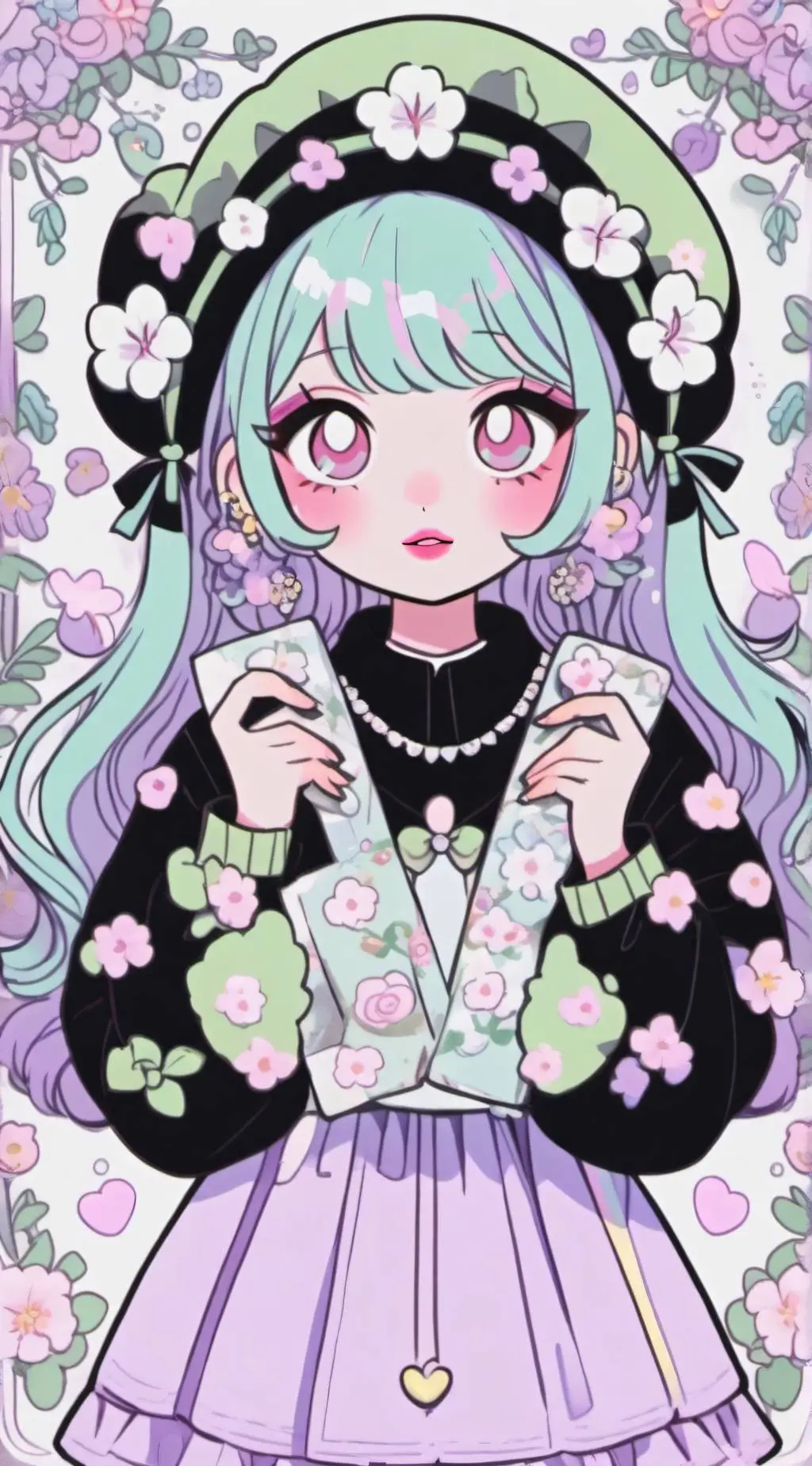 ai character: Sweet pie background