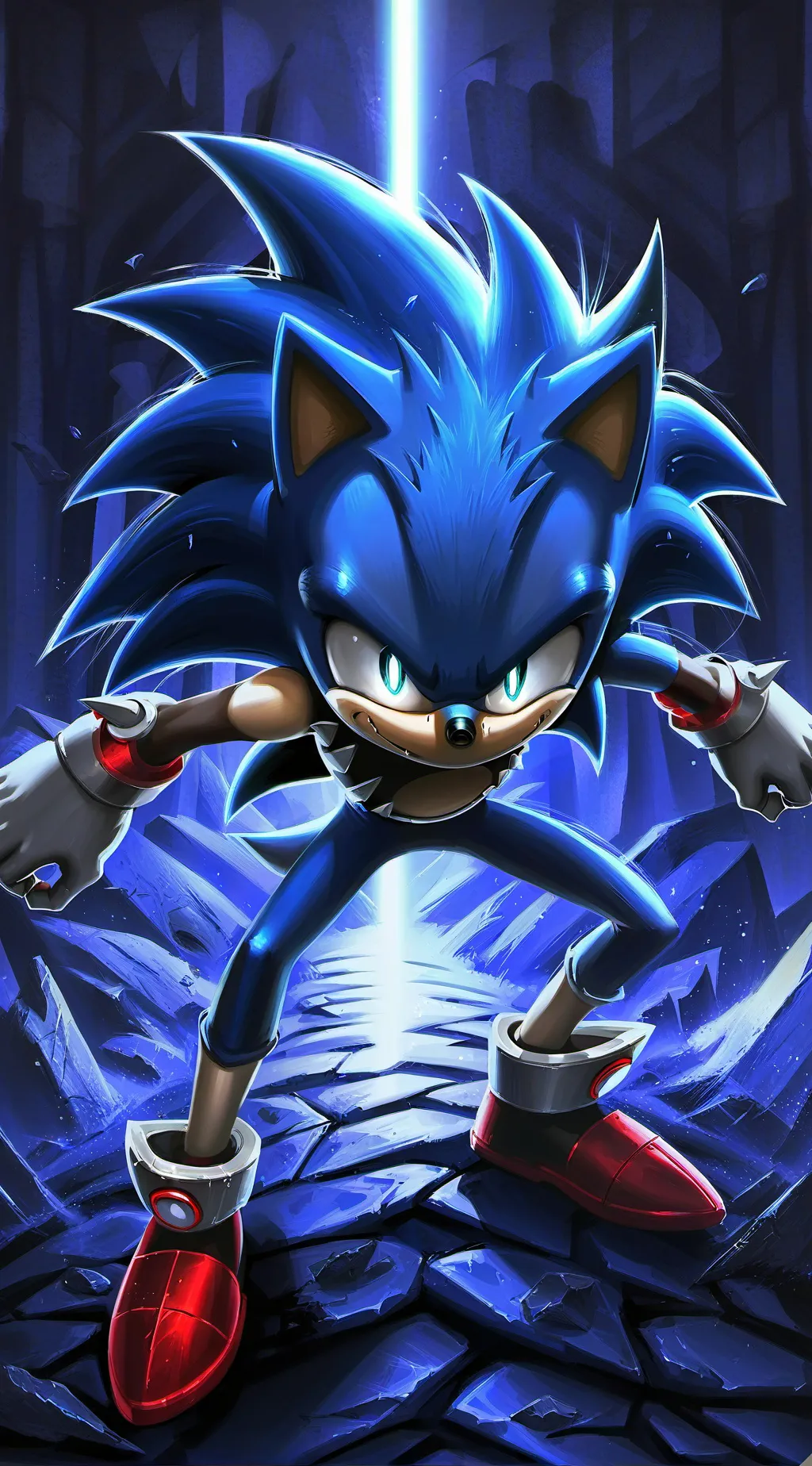 ai character: the exe virus background