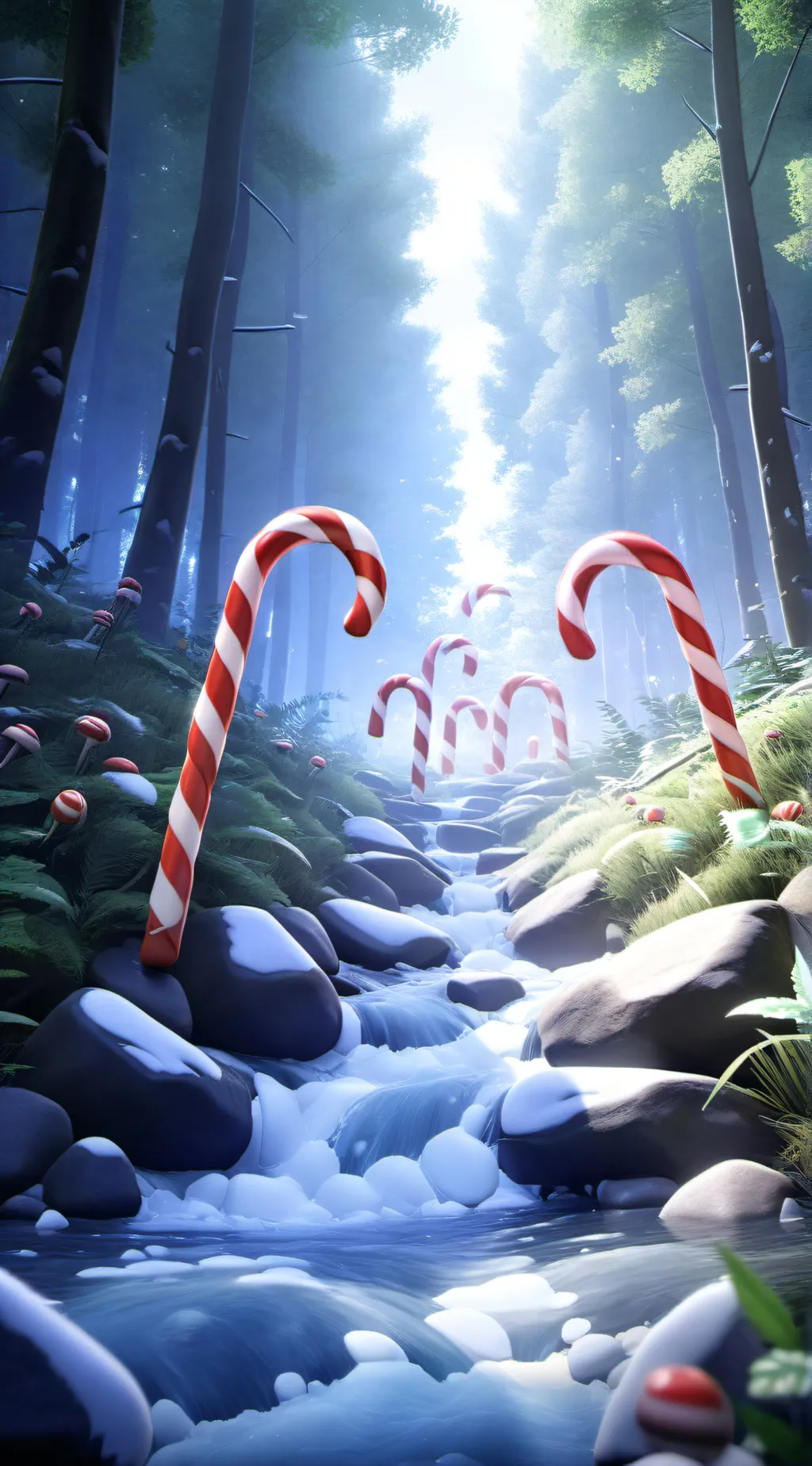 ai character: food world background