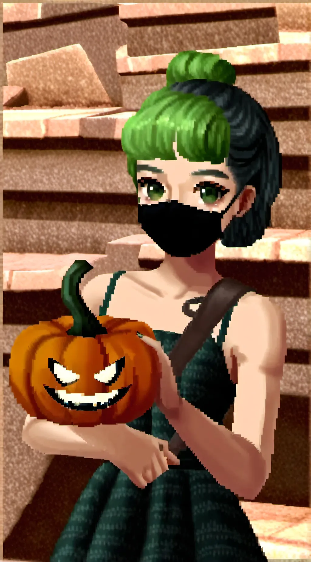 ai character: smokeebee background