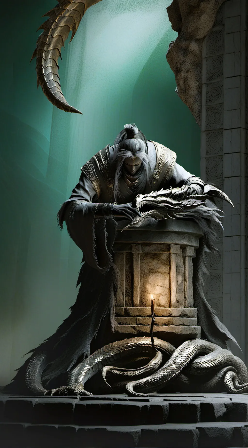 ai character: Xan background