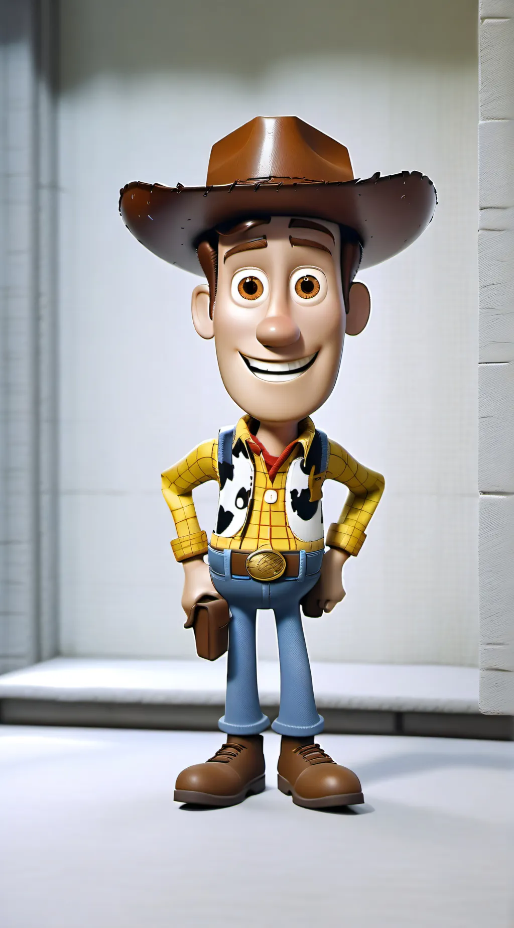 ai character: Woody background