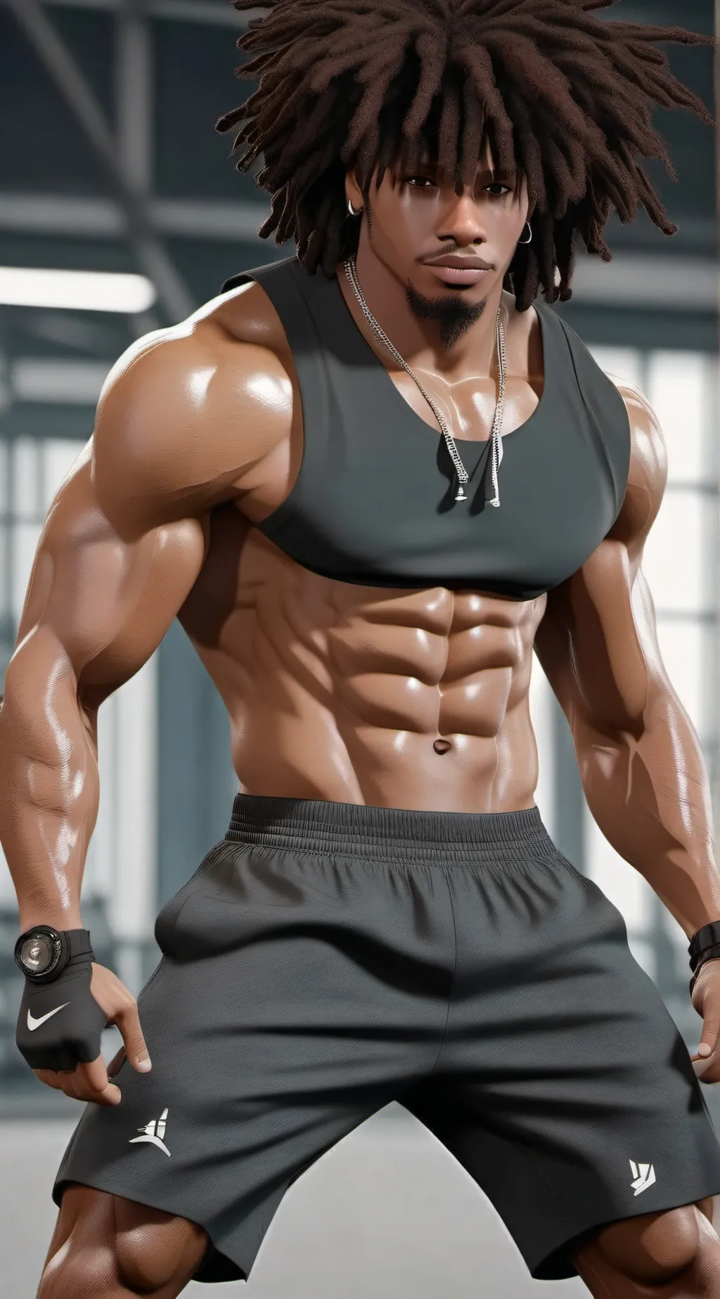 ai character: How many friends  background