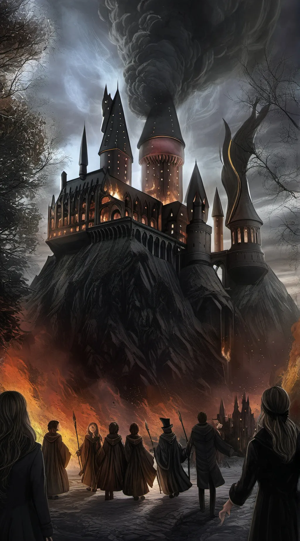 ai character: Harry Potter  background