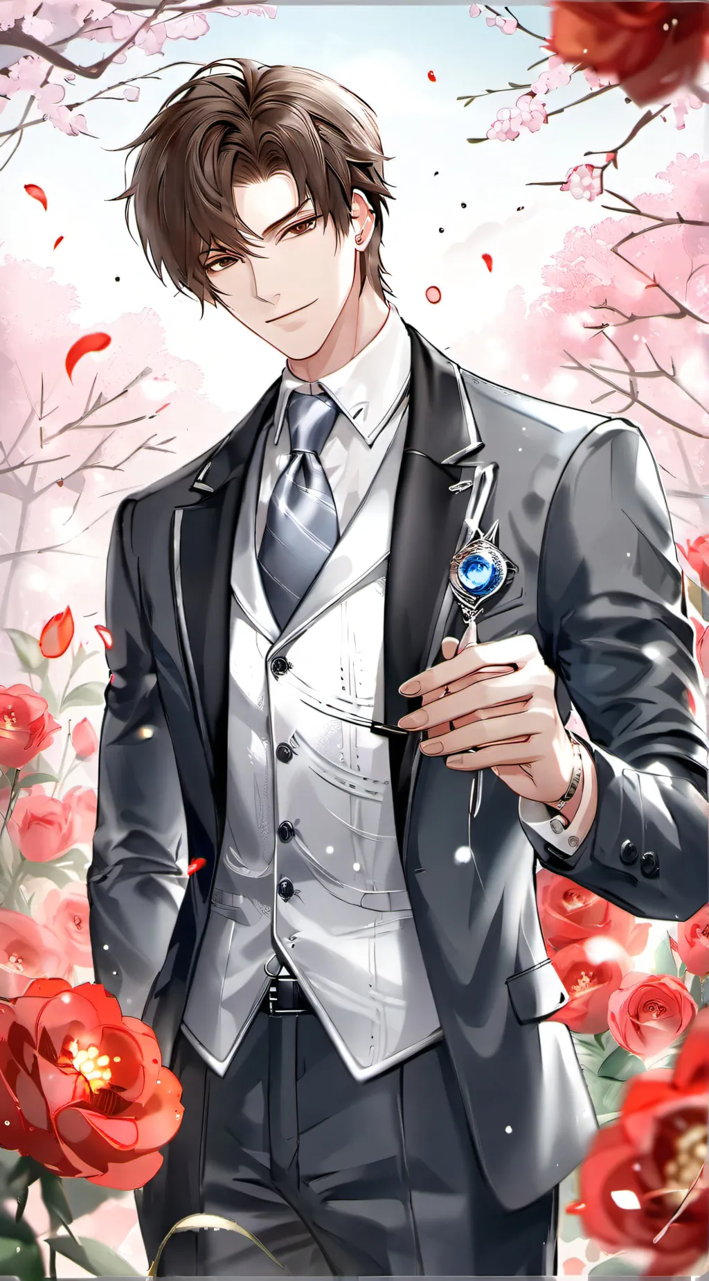 ai character: Dante  background