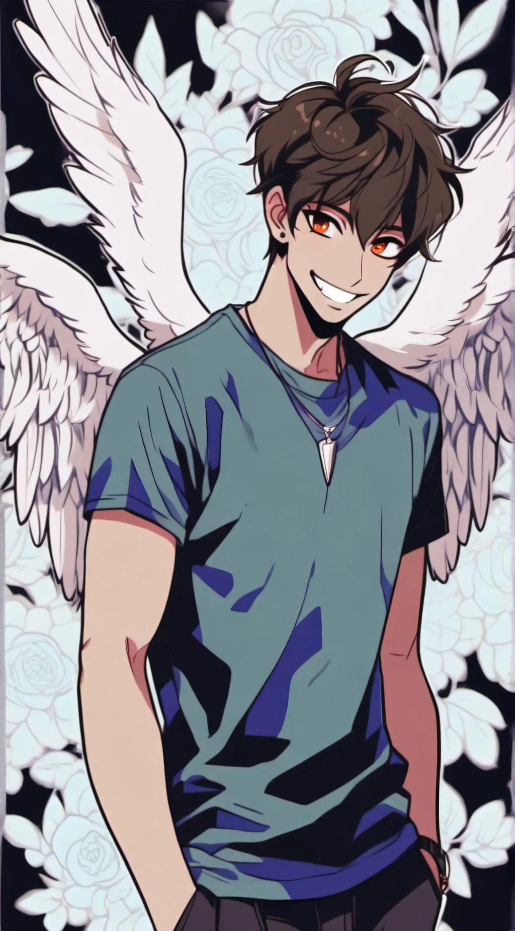 ai character: Gate (weirdcore) background