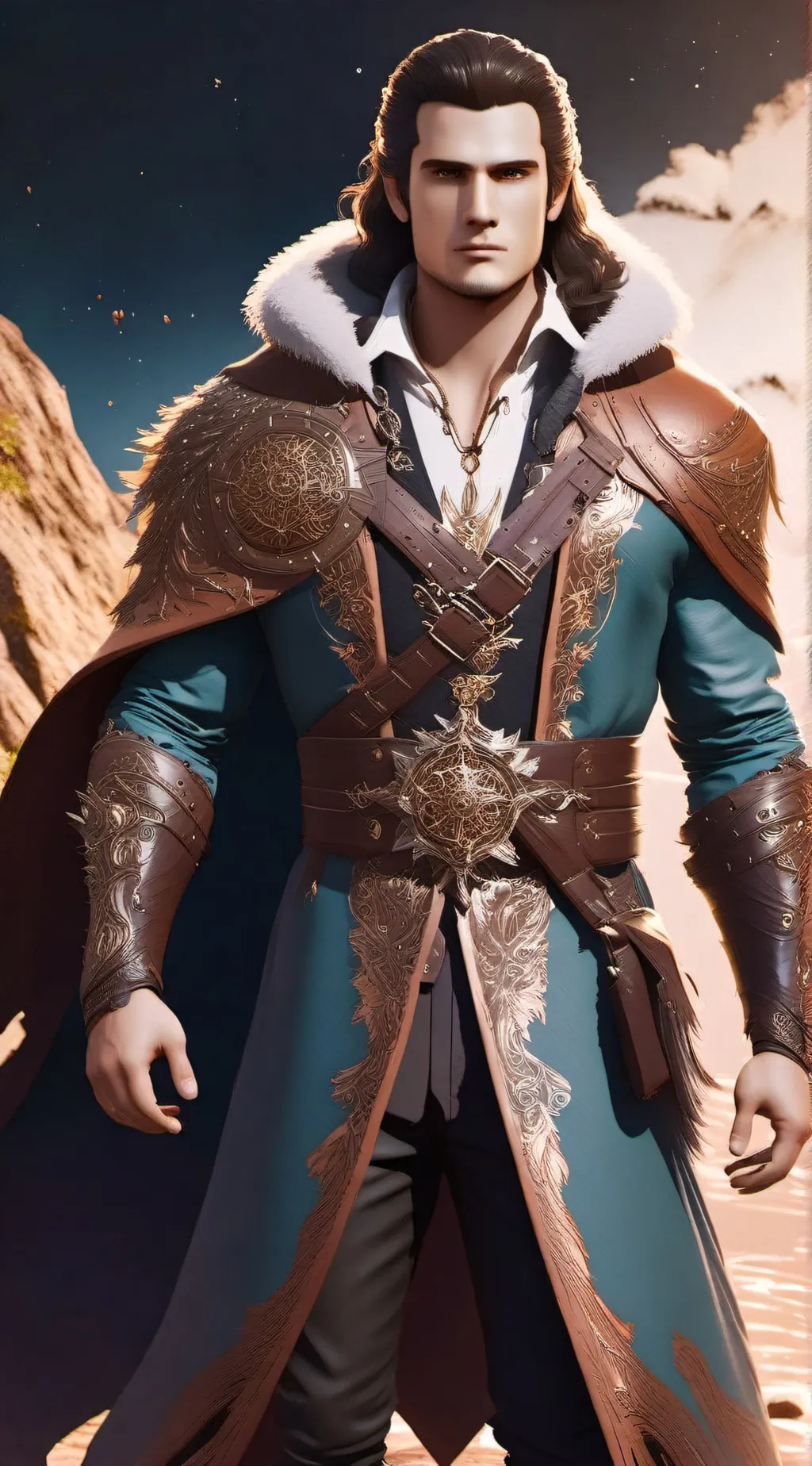 ai character: Regalyan  background