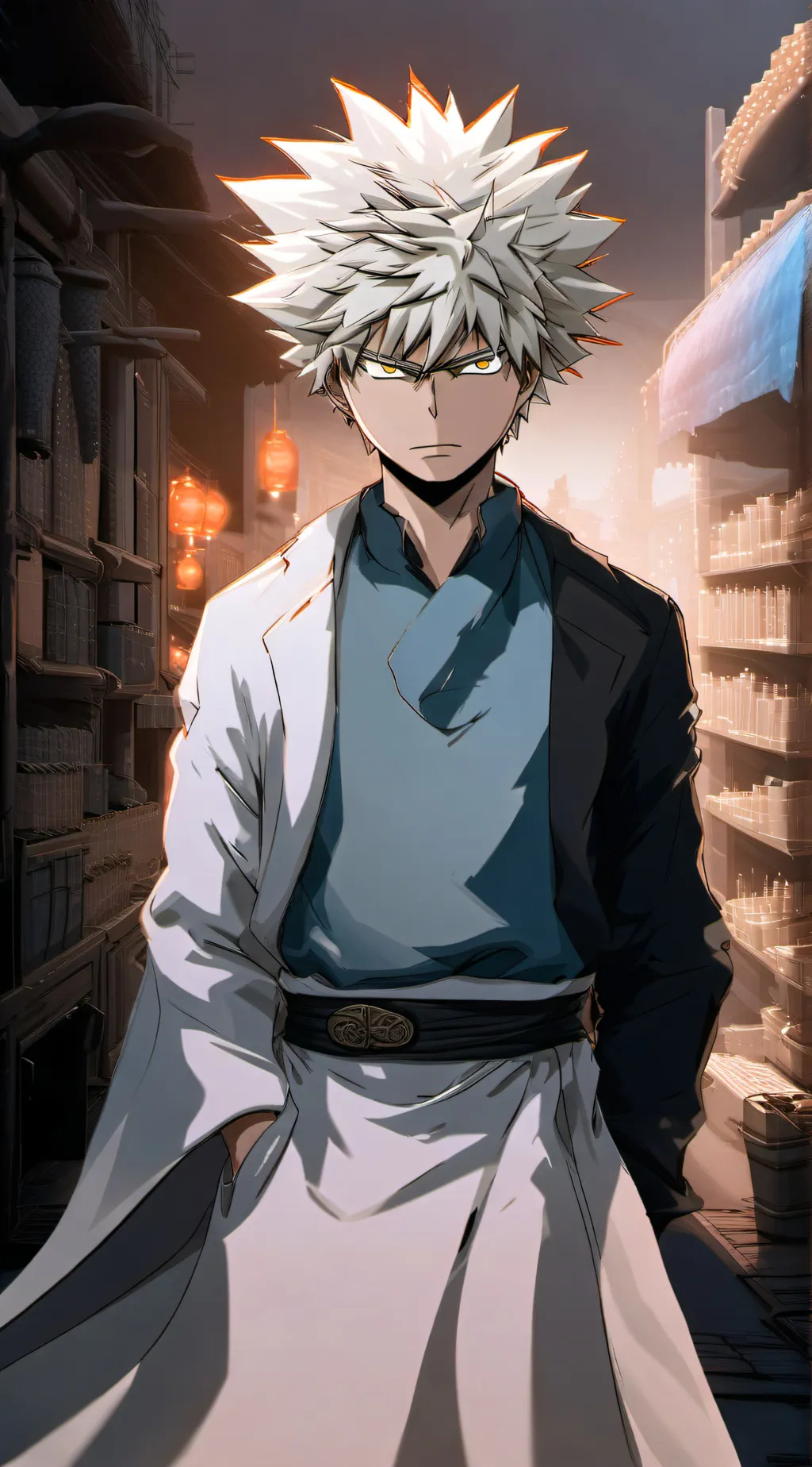 ai character: Baku background