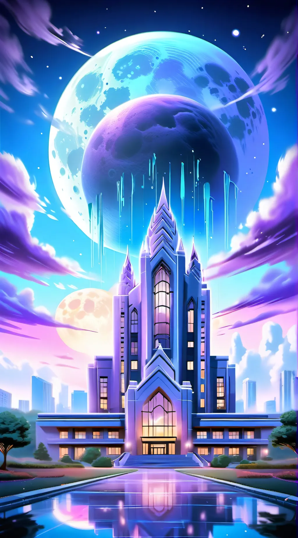 ai character: ★ HAZBIN HOTEL SCHOOL ★ background