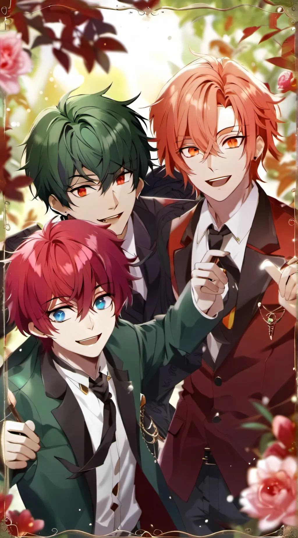 ai character: Leon,Jacob,and Jay background
