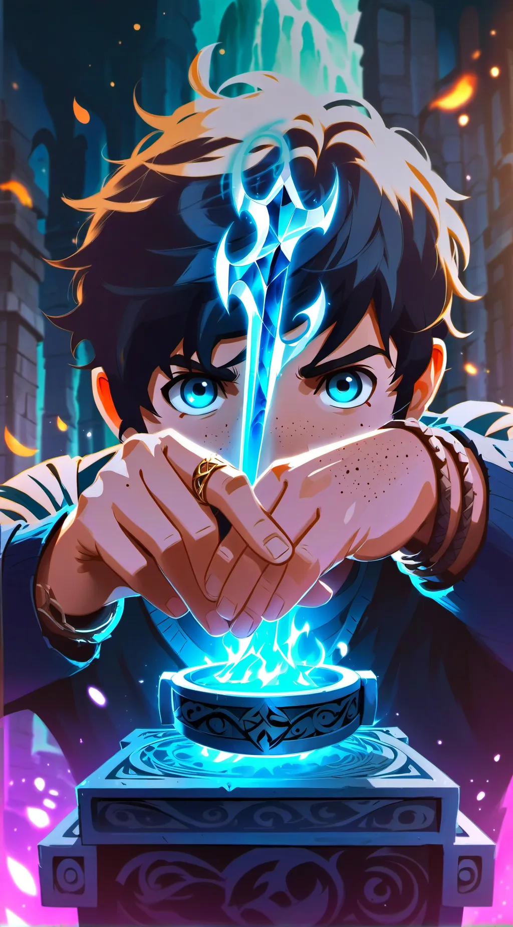 ai character: Percy Jackson RPG background