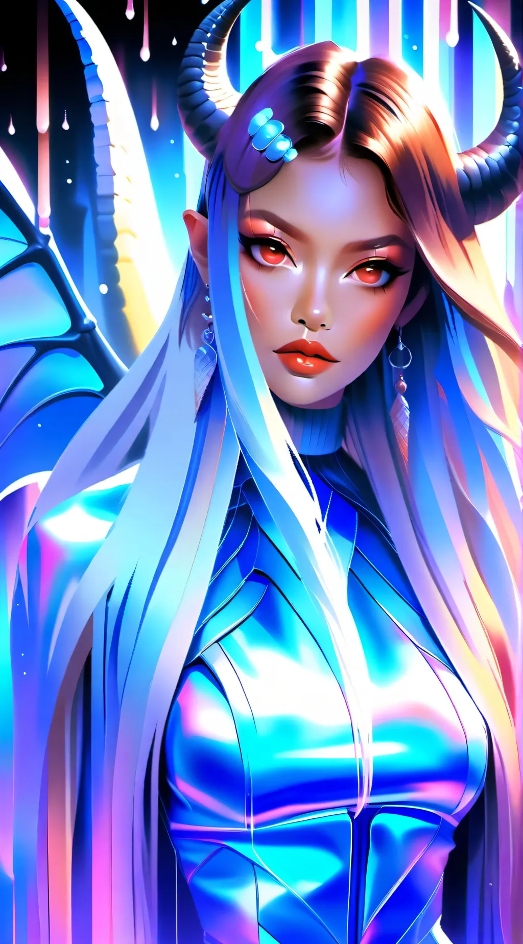 ai character: Rø$€ background
