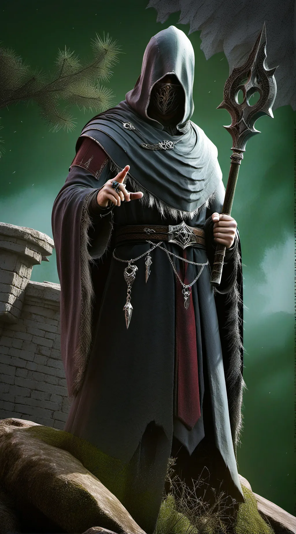 ai character: mat background